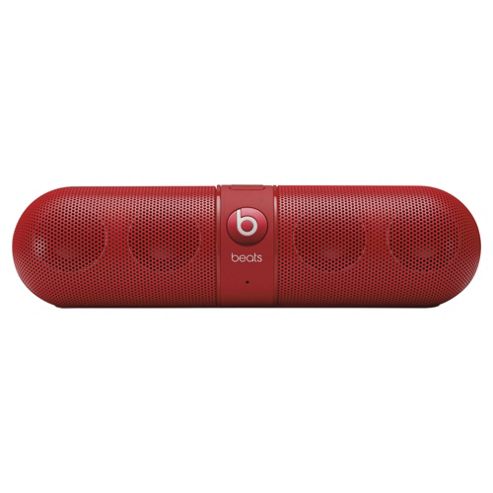 Image of Beats By Dre Pill 2.0 Portable Bluetooth Speaker, Red