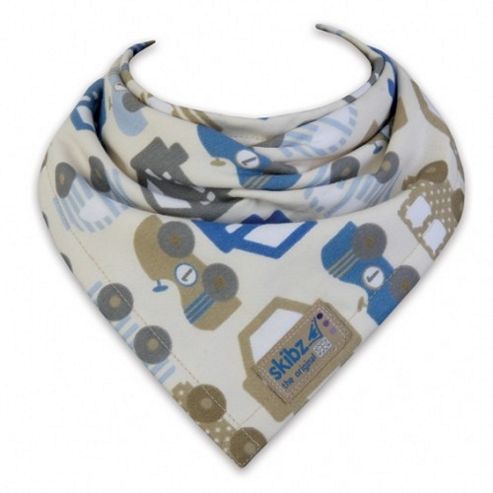 Image of Skibz Bandana Dribble Bib (cars)