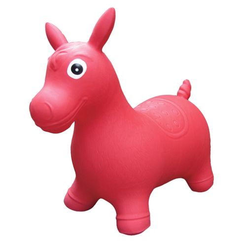 Image of Happy Hopperz Xl Ride-on Horse, Red
