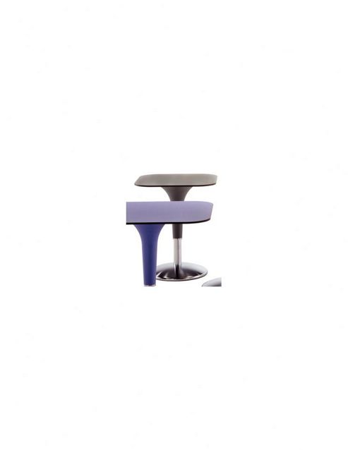 Image of Rexite Zanziplano Square Coffee Table - 60cmx 60cm X 105cm - Red