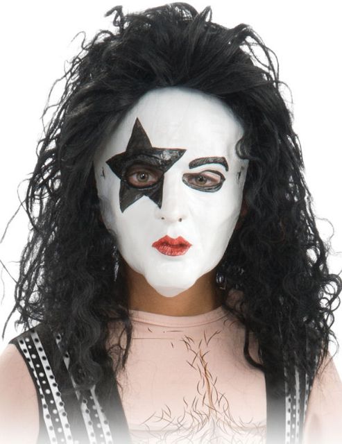 Image of Adult The Starchild Kiss Half Mask