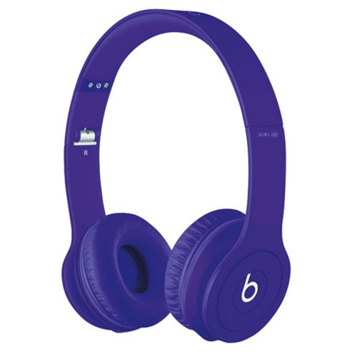 Image of Beats By Dr Dre Solo Hd Over-the-ear Overhead Headphones , Monochromatic Purple