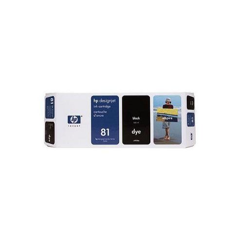Image of Hp 81 Dye Ink Cartridge - Black