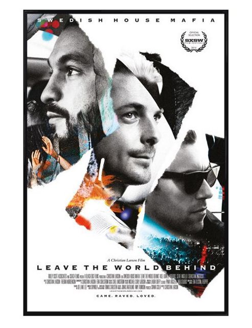 Image of Gloss Black Framed Final World Tour Swedish House Mafia Poster