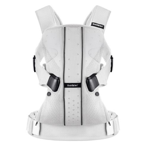 Image of Babybjorn Baby Carrier One (white Mesh)