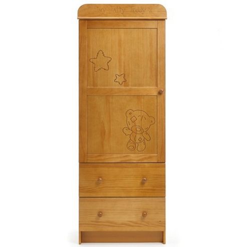 Image of Tiny Tatty Teddy Single Wardrobe - Country Pine