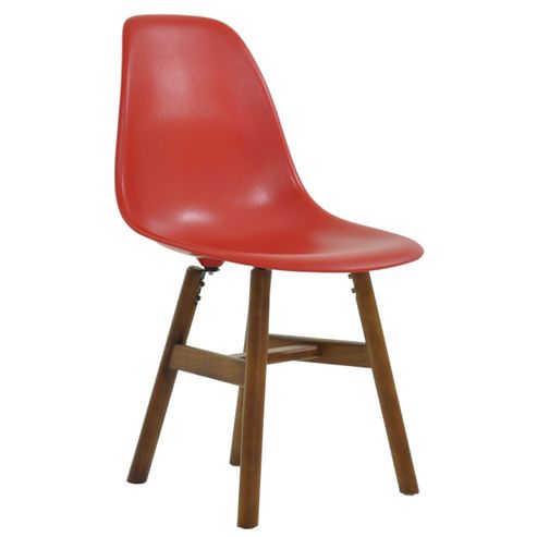 Image of Frw Dining Chair Red Dark Leg