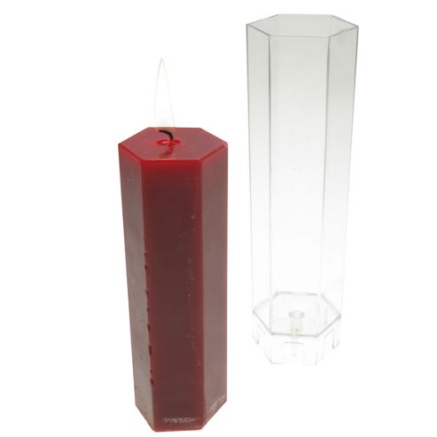 Image of Pm19 - Hexagonal Mould 170 Mm Tall X 53mm