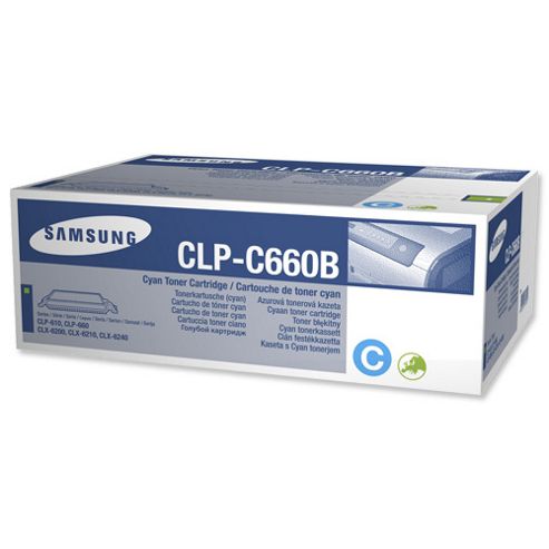 Image of Samsung Clp-c660b Toner Cartridge - Cyan
