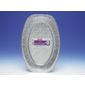 Caroline 1072/Cp48 Foil Platter 17inx3.