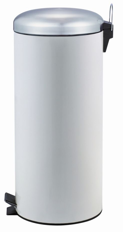 Image of Sabichi 109682 Pedal Bin Cream 30ltr
