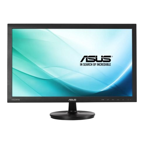 Image of Asus Vs247hr (23.6 Inch) Widescreen Led Monitor 50000000:1 250cd/m2 1920 X 1080 2ms Hdmi Vga Dvi-d (black)