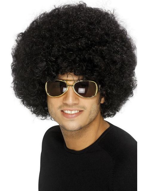 Image of Economy Unisex Afro Wig (black)