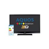 Sharp Aquos LE831 46 inch 3D Quattron HD LCD Television With LED Backlight