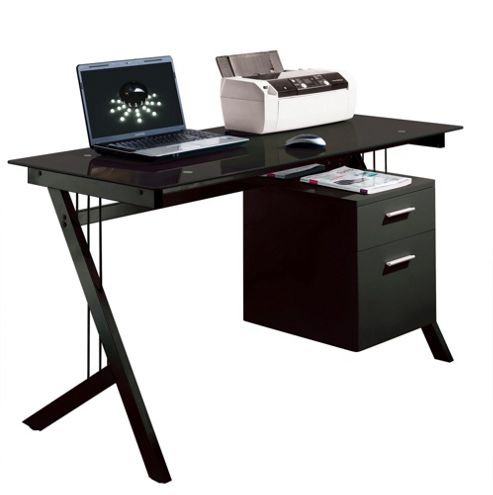 Image of Aspect Design Computer Desk - Black