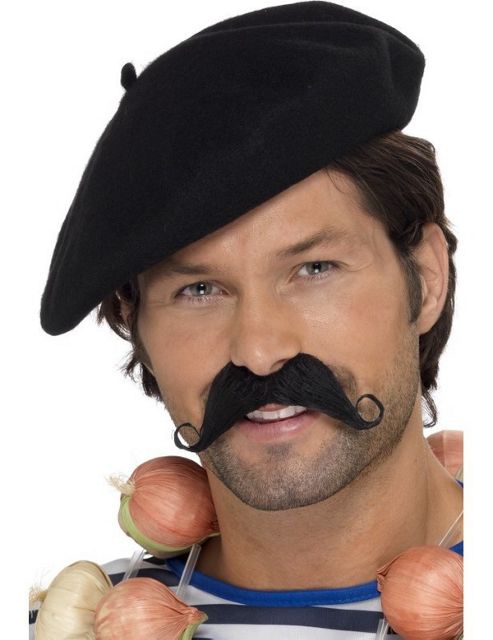 Image of Adult Beret Black