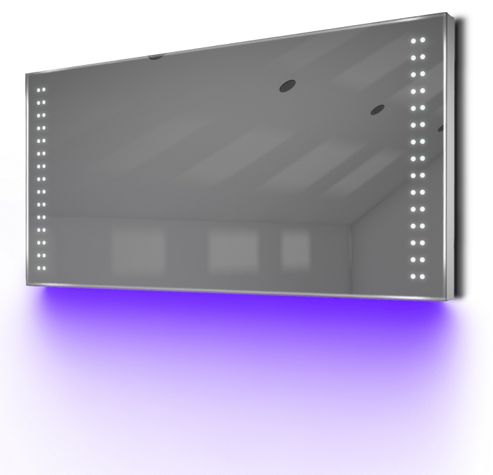 Image of Ambient Ultra-slim Led Bathroom Mirror With Demister Pad & Sensor K62u