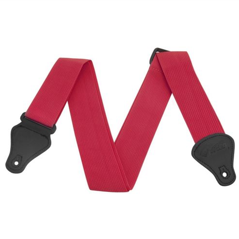 Image of 2" Nylon Red Guitar Strap
