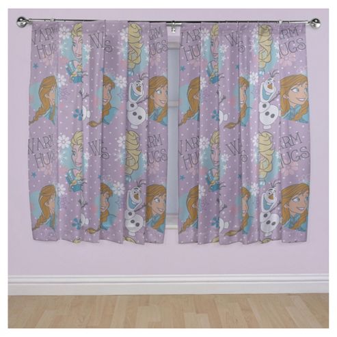 Image of Disney Frozen Curtains W168xl137cm (66x54")