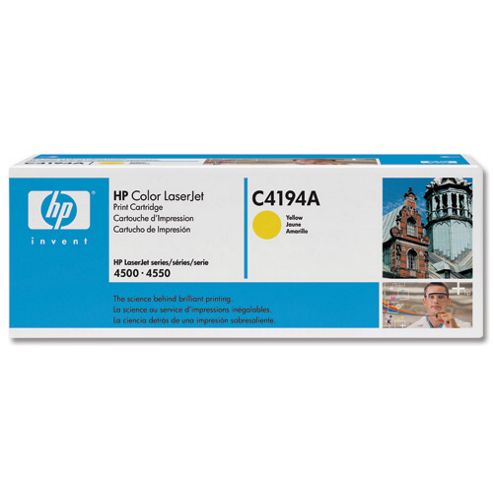 Image of Hp Yellow Colour (yield 6,000 Pages) Laserjet Toner Cartridge