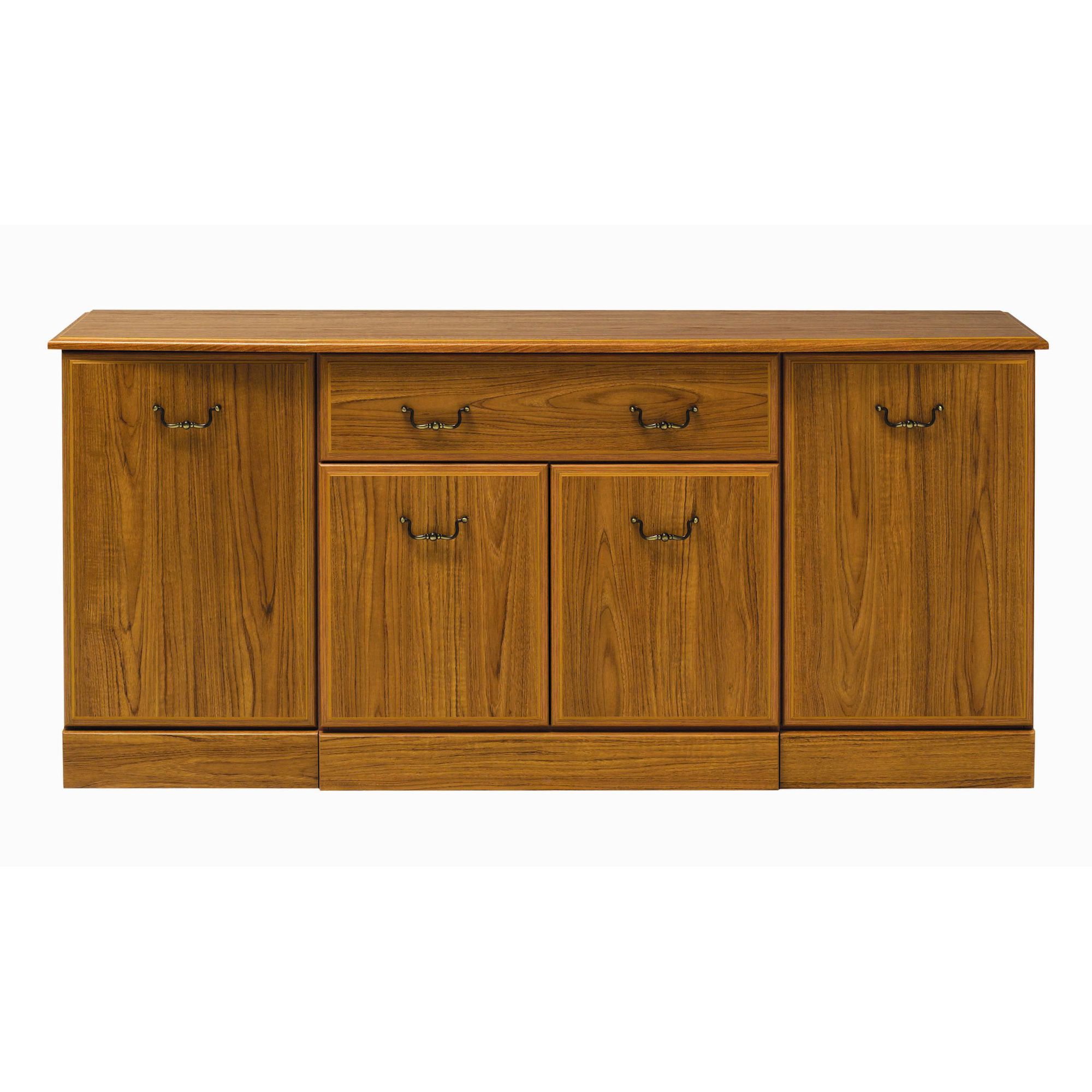 Caxton Tennyson Four Door Sideboard in Teak at Tesco Direct