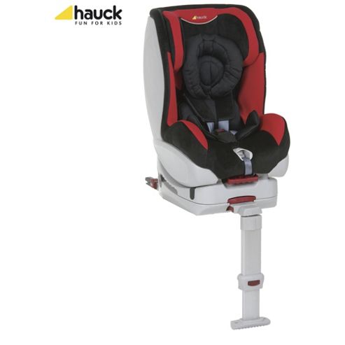 Image of Hauck Varioguard Group 0-1 Car Seat, Black/red
