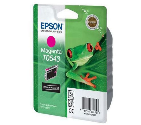 Image of Epson T0543 Magenta Ink Cartridge Stylus Photo R800/r1800 Printers