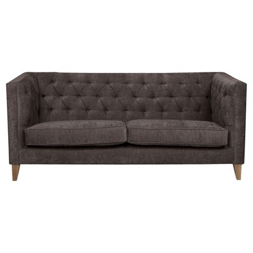Image of Chartwell Large 3 Seater Sofa Chenille Nutmeg