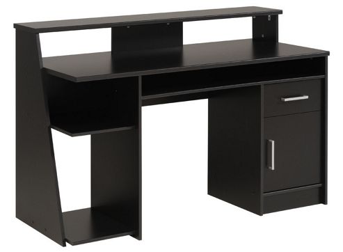 Image of Parisot Computer Desk - Black