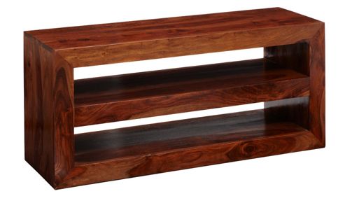 Image of Indian Hub Cube Sheesham Tv Stand