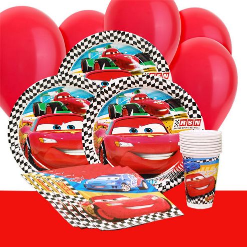 Image of Cars Disney Cars 2 Party Pack For 8