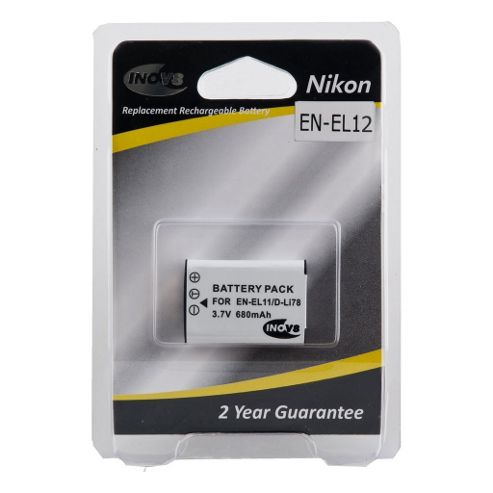 Image of Nikon Enel12 Camera Replacement Battery