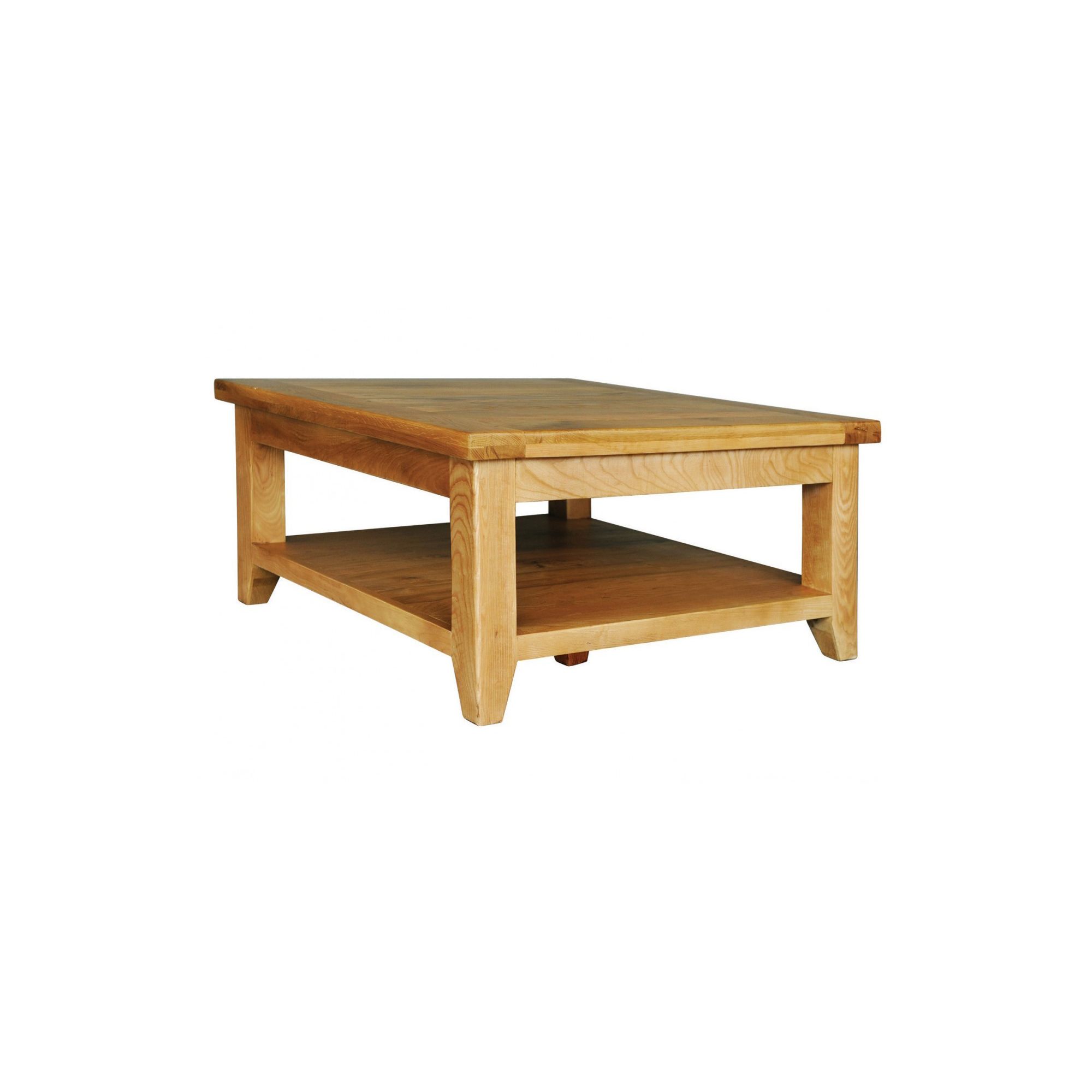 Hawkshead Calgary Square Coffee Table with Shelf at Tesco Direct