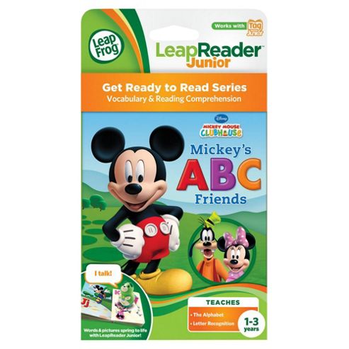Image of Leapreader Junior Get Ready To Read Book: Disney Mickey Mouse Clubhouse