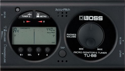 Image of Boss Tu-88 Bk Guitar Tuner