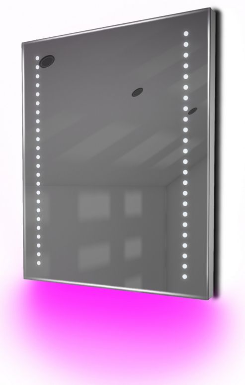 Image of Ambient Ultra-slim Led Bathroom Mirror With Demister Pad & Sensor K55p