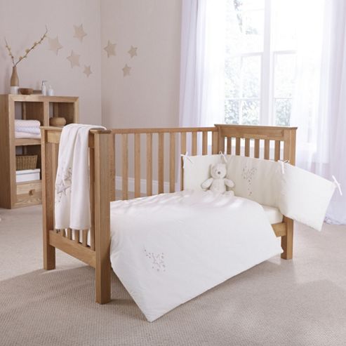 Image of Clair De Lune Starburst 2 Piece Bedding Set - Cream