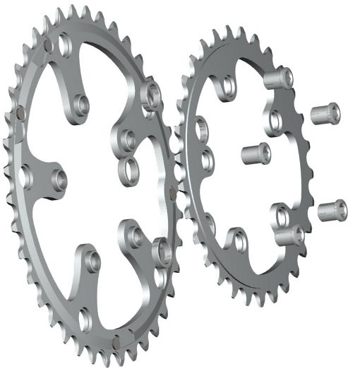 Image of Stronglight 5-arm/74mm Chainring: 26t