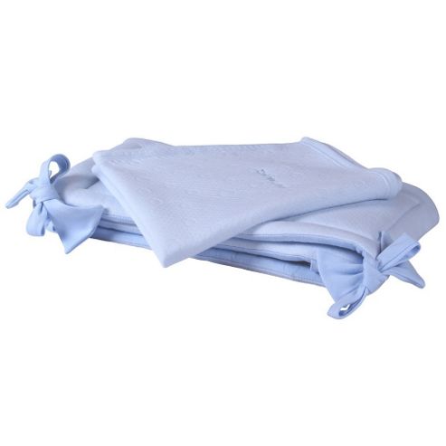 Image of Clair De Lune 2pc Crib Bedding Set (cotton Candy Blue)