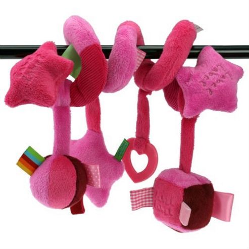 Image of Label Label Spiral Toy (pink/fuchsia)