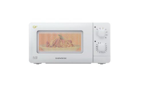 Image of Daewoo Electronics Qt1 14lt 600w Compact Microwave Oven White