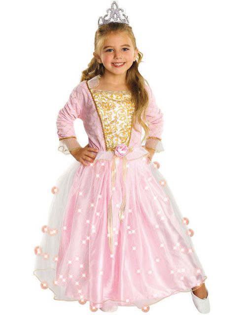 Image of Child Rose Princess Costume Medium