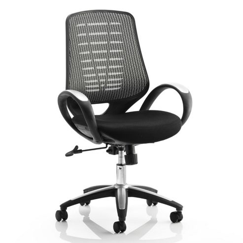 Image of Maestro Glostrup Airmesh Seat Chair - Silver