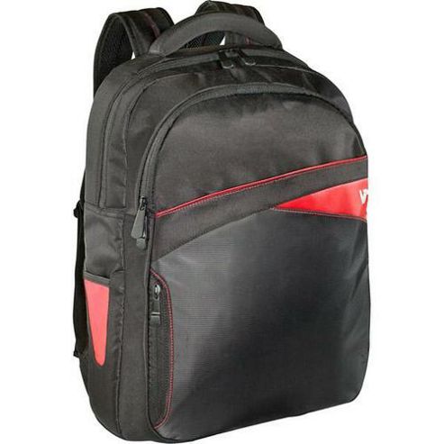 Image of V7 Edge Laptop Backpack (black With Red Accents) For V7 17.3 Inch Laptop