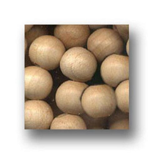 Image of Wood Beads Natural 12mm Round 100 Pack