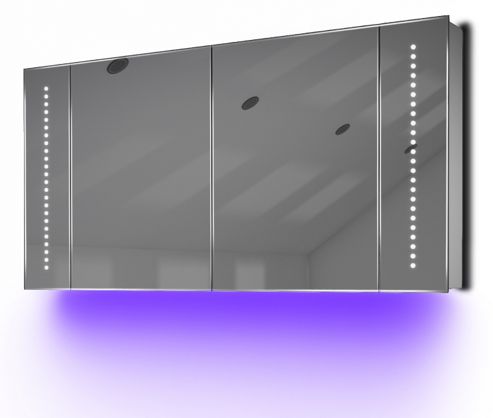 Image of Ambient Demist Bathroom Cabinet With Sensor & Internal Shaver Socket K126u