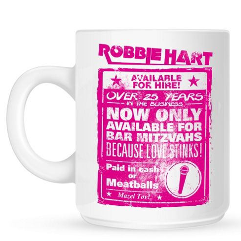 Image of Robbie Hart For Hire 10oz Ceramic Mug