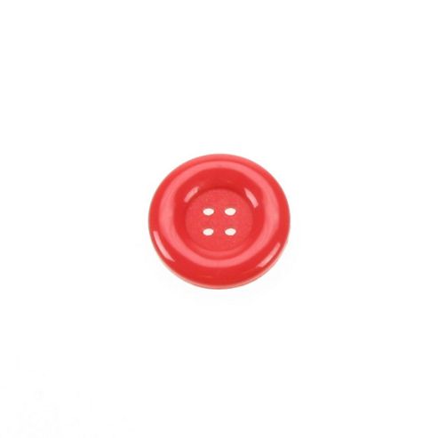 Image of Dill Buttons 23mm Round - Red