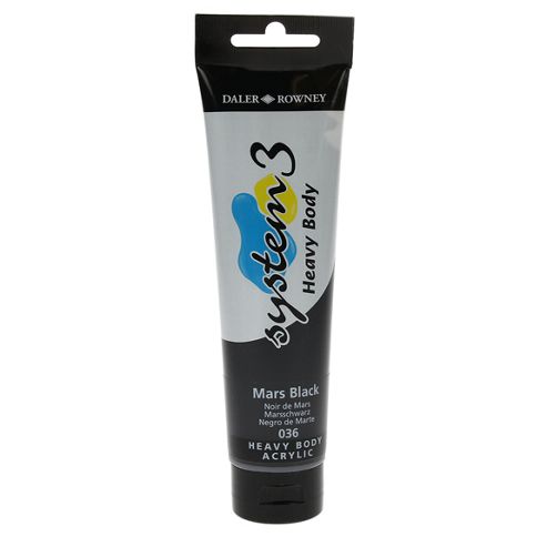 Image of System 3 Heavy Body 150ml Mars Black