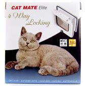 Cat Mate Elite - 4 Way Locking Cat Door White (307w)